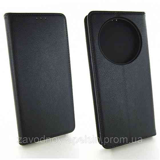 Чохол-книжка Xiaomi Redmi A3 шкіряний (чорний) Одеса