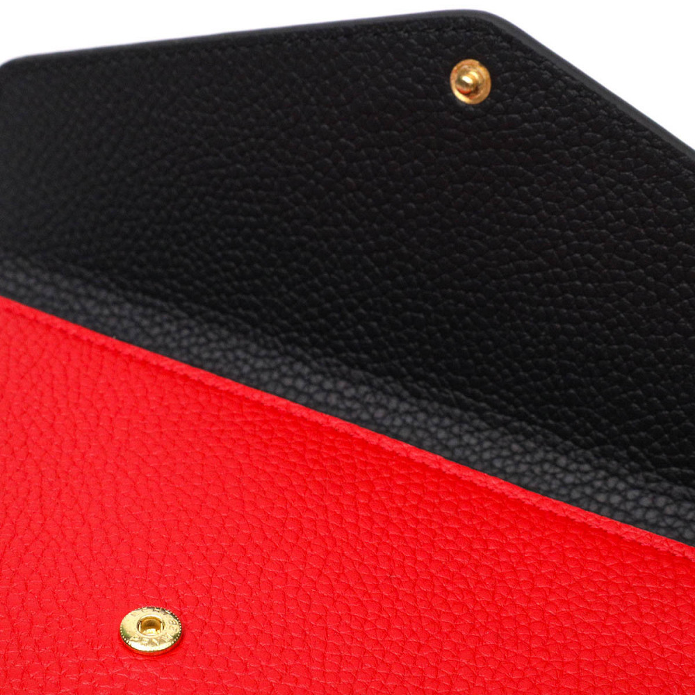 Комбіноване жіноче велике портмоне з натуральної шкіри Tony Bellucci 21974 Червоний Київ - фото 6