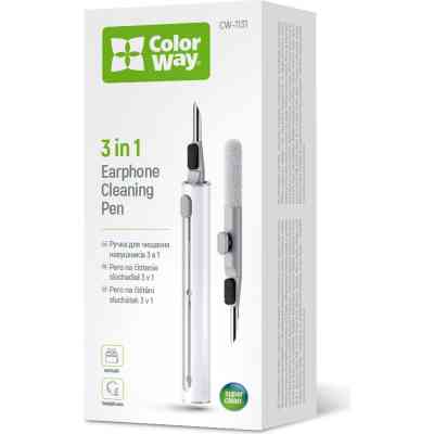 Універсальний чистячий набір ColorWay Cleaning Pen, for Earphones, 3 in 1 (CW-1131) Вінниця