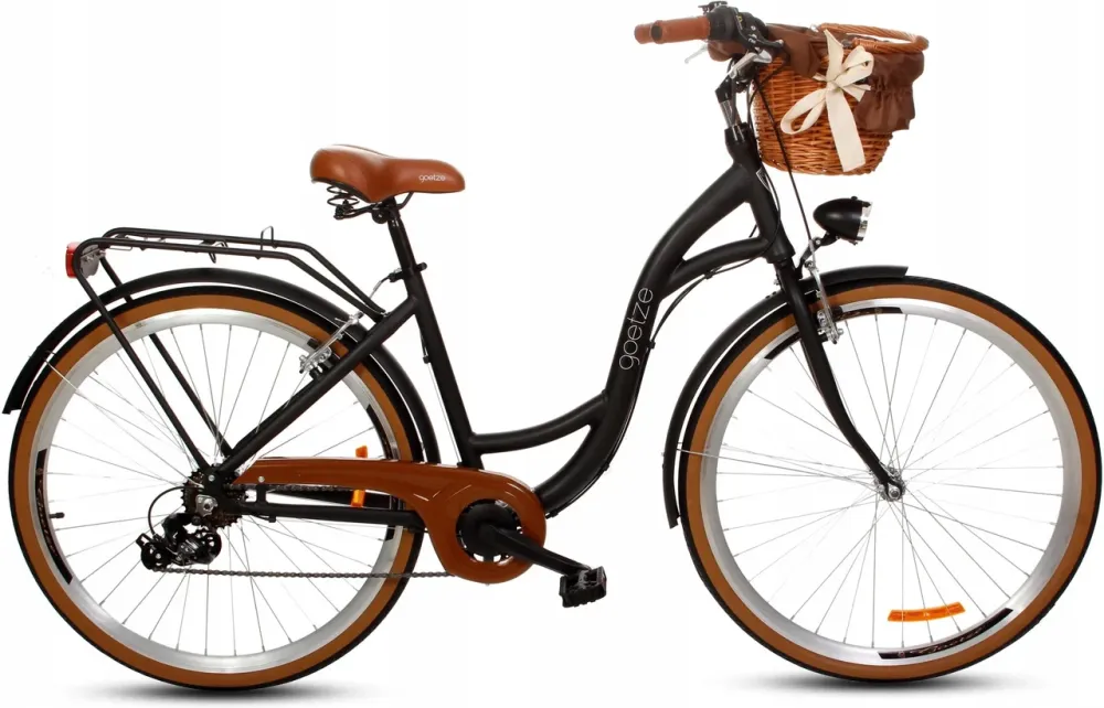 Велосипед Goetze Damski Miejski Czarny 28 2022 Киев - изображение 1