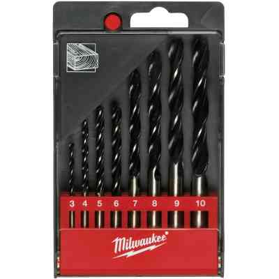 Набор сверл Milwaukee по дереву DIN 7487, 8 шт. (4932352466) Винница