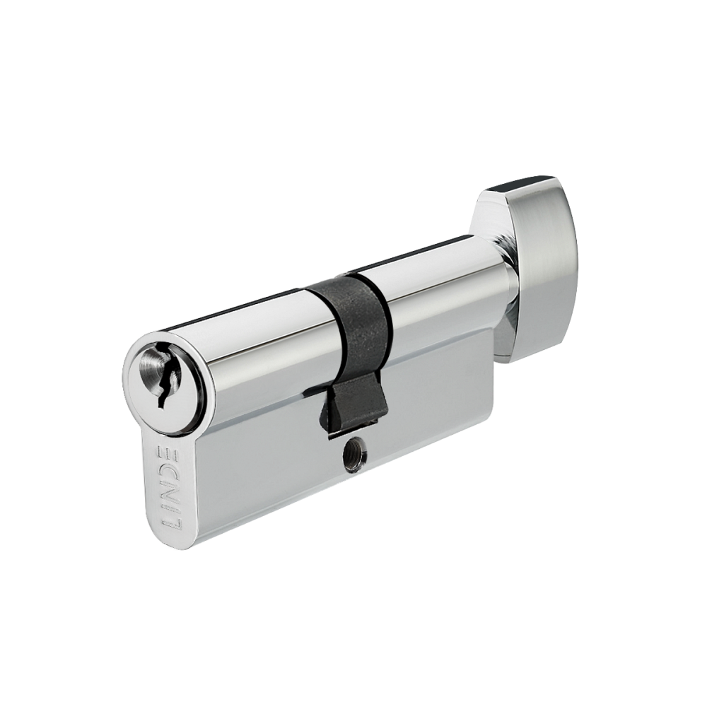 ЦИЛІНДР КЛЮЧ/ТУМБЛЕР A5E30/30T CP ПОЛІРОВАНИЙ ХРОМ Київ - фото 1