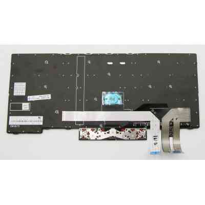 Клавиатура ноутбука Lenovo ThinkPad E480/L480 черная с черной,трек (A46073) Винница