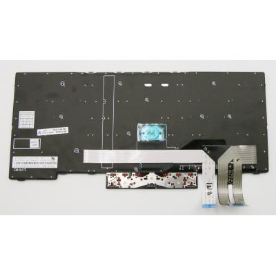 Клавіатура ноутбука Lenovo ThinkPad E480/L480 черная с черной,трек (A46073) Вінниця - фото 2