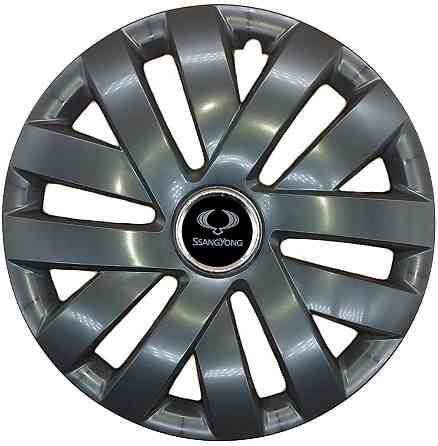 Автомобільні модельні ковпаки R15 SJS SsangYong 315 4шт, чорні Вінниця