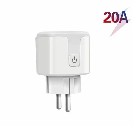Умная розетка Wi Fi 20А Smart Plug Белый Винница