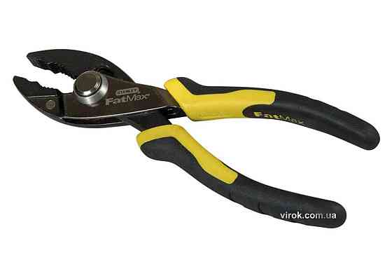 Плоскогубці переставні сантехнічні STANLEY : L= 200 мм. з регулюванням Одеса