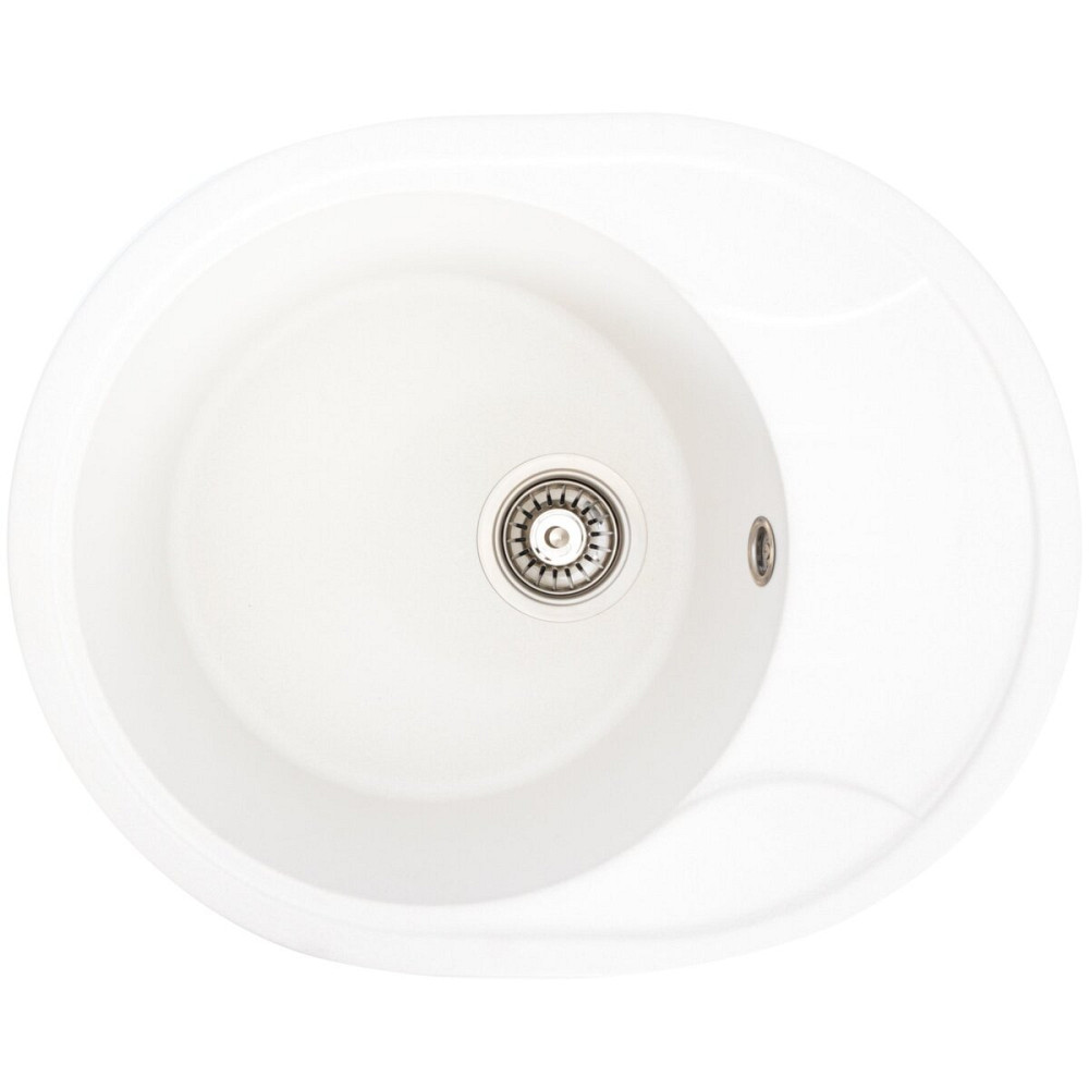 VALESO Гранітна мийка для кухні VALESO ONYX 5847 матова Білосніжна Київ - фото 1