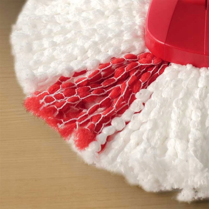 Запасна Насадка круглі з мікрофібри 1 шт моделі швабри 163422 Vileda «Turbo 2в1» Нововолинськ - фото 8