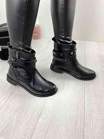 Черевики жіночі M.KRAFT чорні натуральна шкіра 38р. (2505) Коломыя