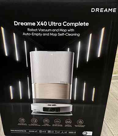 Dreame X40 Ultra Complete White,Black ЕВРОПА. Харків