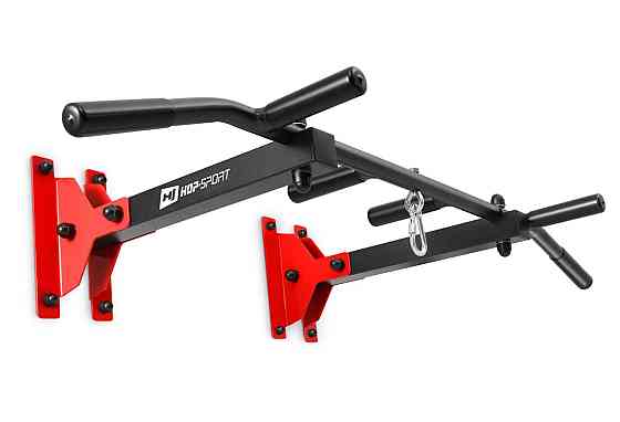 Турнік універсальний на стіну та стелю Hop-Sport HS-2006K із рукавичками Київ