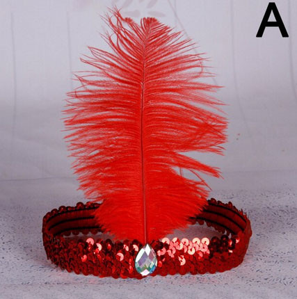 Повязка для волос карнавальная женская красная Киев - изображение 1