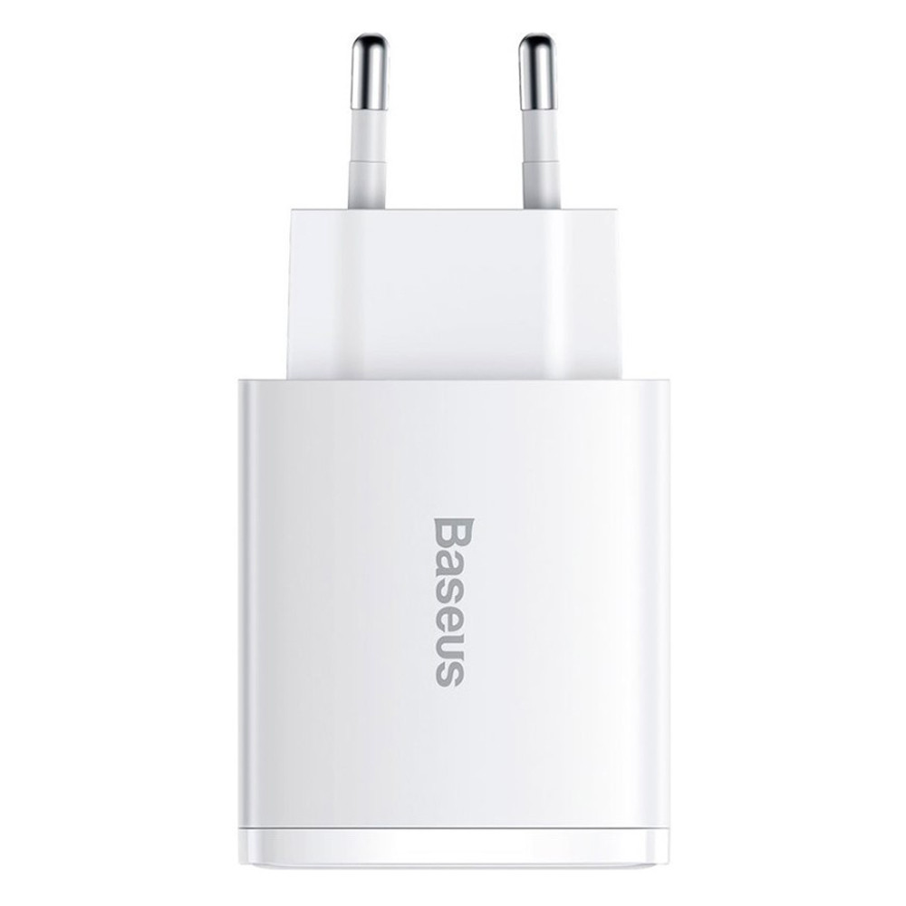 Універсальний мережевий заряд Baseus 30W Compact Quick Charger CCXJ-E02 (Біле) Николаев - изображение 2