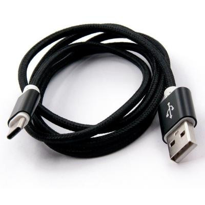 Дата кабель Dengos USB 2.0 AM to Type-C 1.5m black (NTK-TC-DL-BLACK) Вінниця - фото 1