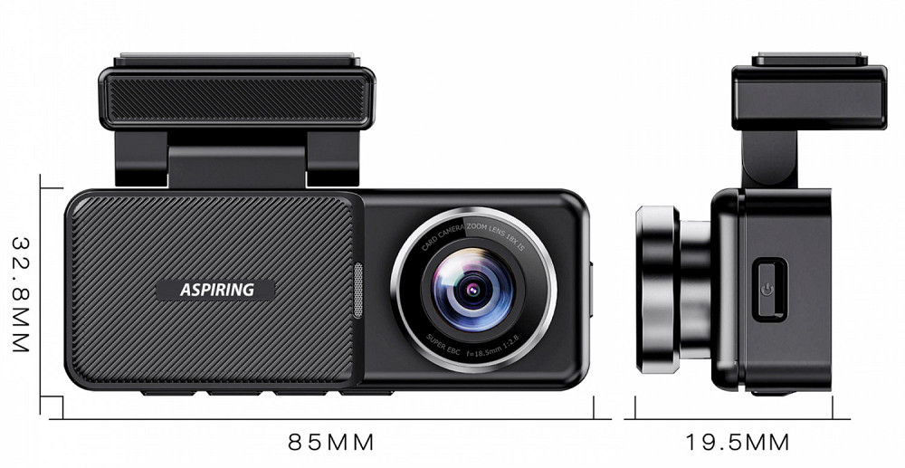 Відеореєстратор Aspiring Alibi 11 WI-FI/QHD2.5K X2 camers Вінниця - фото 8