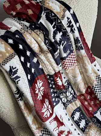 Ecotton Плед Ecotton 220х240 см Well Soft новорічний з оленями (24187) Коломия