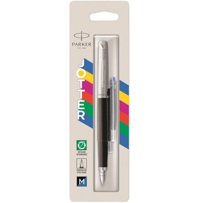 Ручка пір'яна Parker JOTTER 17 Original Black CT FP M блистер (15 616) Вінниця - фото 1