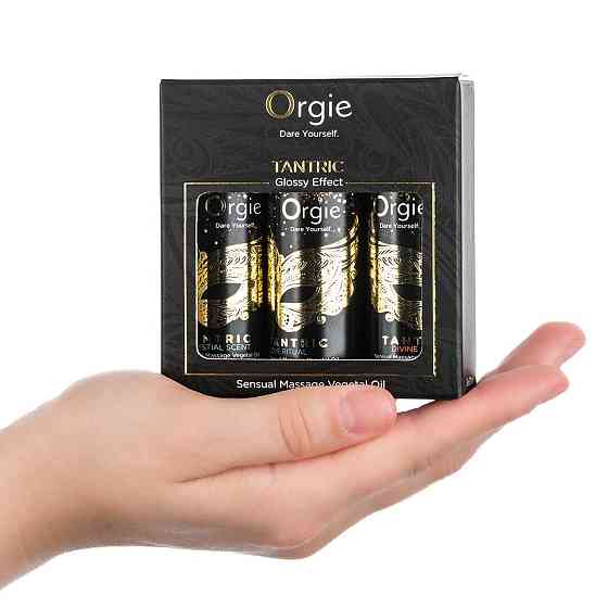Набір олій для тантричного масажу Orgie – Tantric Mini Size Collection (3х30 мл), зволоження Sex Aura Київ