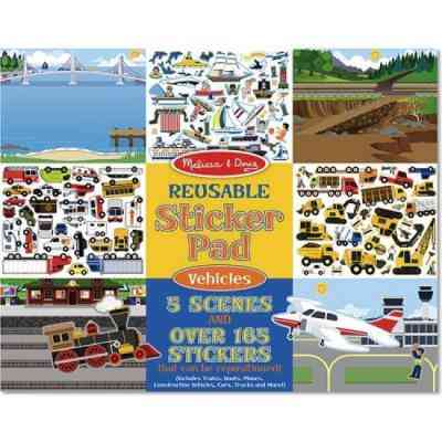 Набор для творчества Melissa&Doug многоразовые наклейки "Транспорт" (MD4199) Винница