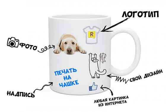 Чашка с Вашим текстом Винница