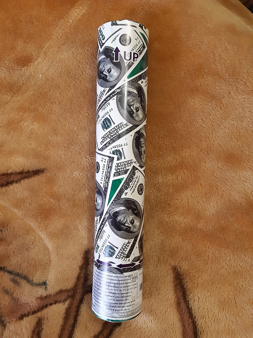 Святкова хлопавка Долари 30 см різнобарвний Київ - фото 1