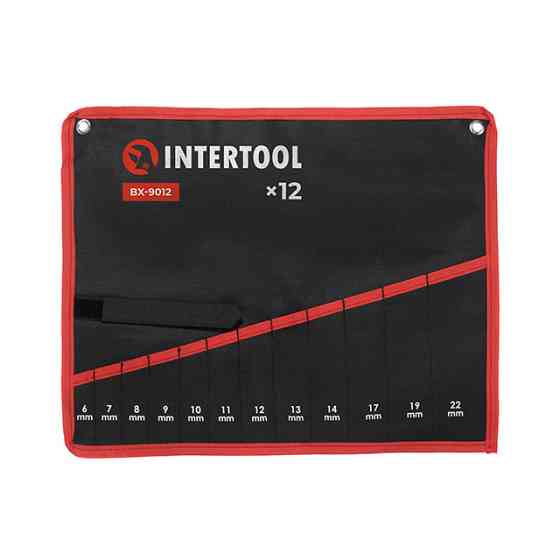 Чохол для гайкових ключів 12 кишень INTERTOOL BX-9012 Київ