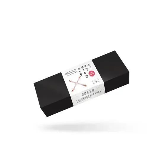 Хрестовина Liebe Seele White & Pink Leather Hogtie Львів