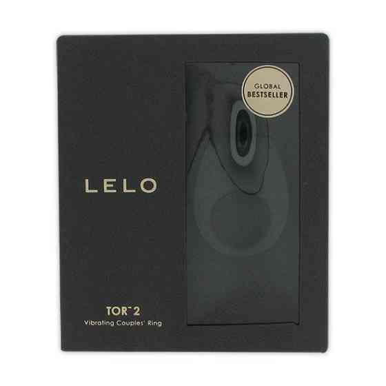 Ерекційне кільце з вібрацією LELO Tor 2 Black Sex Aura Київ
