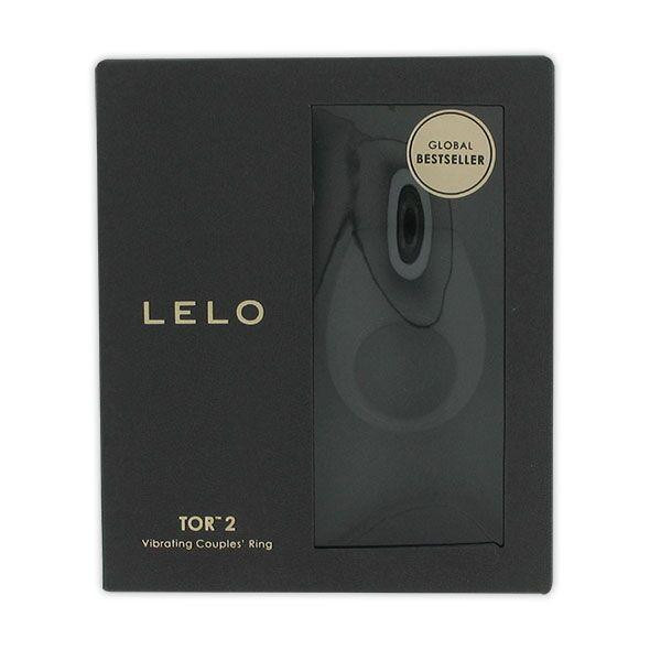 Ерекційне кільце з вібрацією LELO Tor 2 Black Sex Aura Київ - фото 4