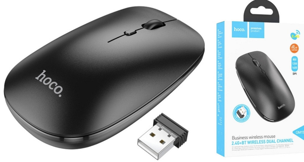 Мыша: HOCO GM15 Art Dual Киев - изображение 1