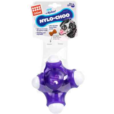 Игрушка для собак GiGwi Nylo-choo Кость квадробон 15 см (2306) Винница