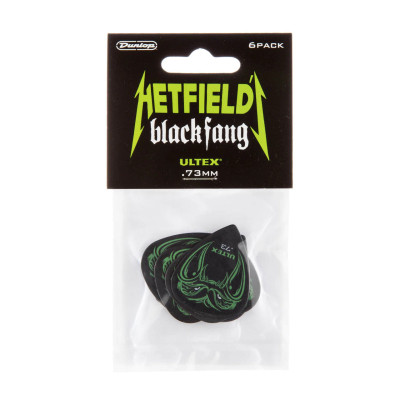 Медіатор Jim Dunlop Hetfield&apos;s Black Fang Pick .73mm 6 шт. (PH112P.73) Вінниця - фото 2