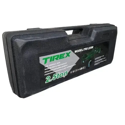 Домкрат TIREX 2.5 т – автомобільний комплект у кейсі, ключ + 2 насадки Івано-Франківськ - фото 6