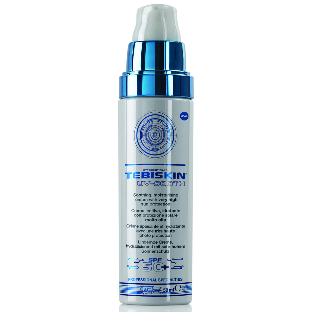 Сонцезахисний зволожуючий крем для чутливої шкіри SPF 50+ Tebiskin UV-Sooth SPF 50+, 50 мл Дніпро - фото 1