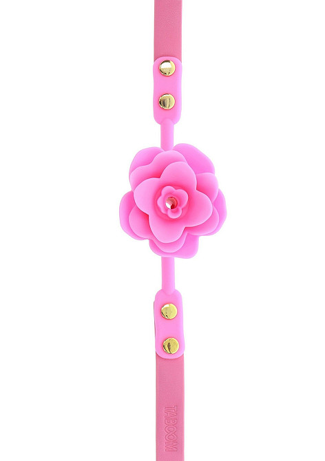 Кляп силиконовый Розочка Taboom Rose Ball Gag, розовый Sex Aura Киев - изображение 4