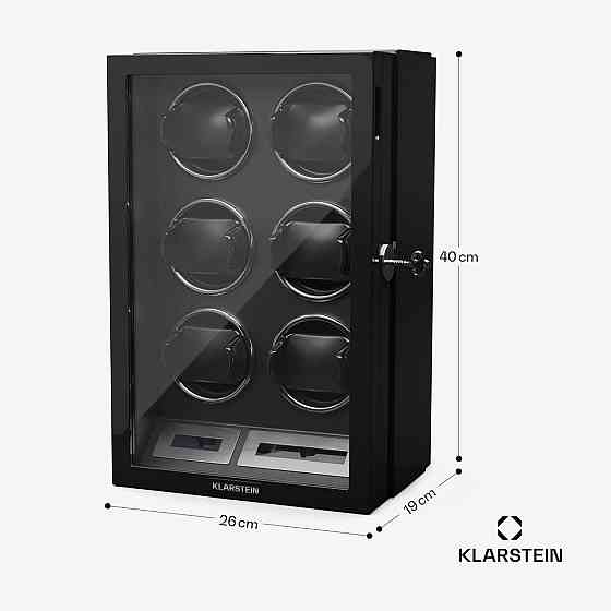 УЦІНКА! Скринька ротатор ротомат вітрина Klarstein Sarthe 6 для підзаводу 6-х годинників Німеччина Дніпро