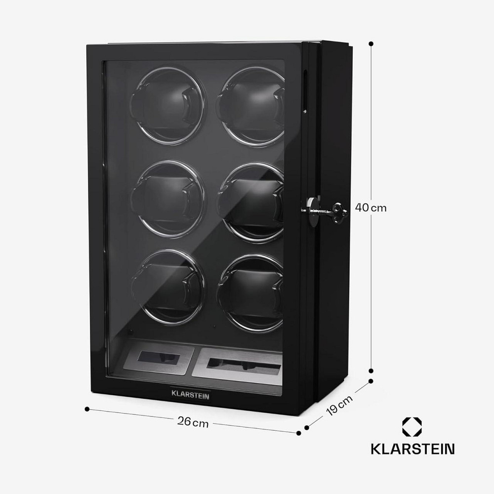 УЦЕНКА! Шкатулка ротатор ротомат виточная Klarstein Sarthe 6 для подзавода 6-х часов Германия Днепр - изображение 6