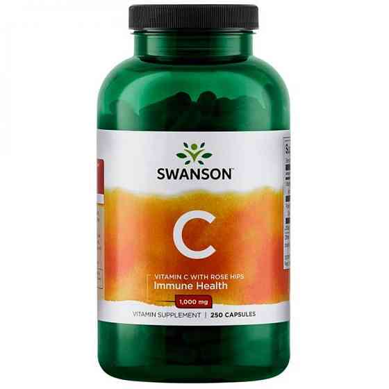 Vitamin C with Rose Hips 1000 mg - 250 caps Луцк
