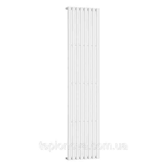 Вертикальный радиатор Ellipse 480х1800-8, anticor, белый Черновцы