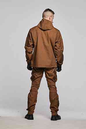 Військова чоловіча літня куртка койот , матеріал ріп стоп , польова тактична койот куртка Львів