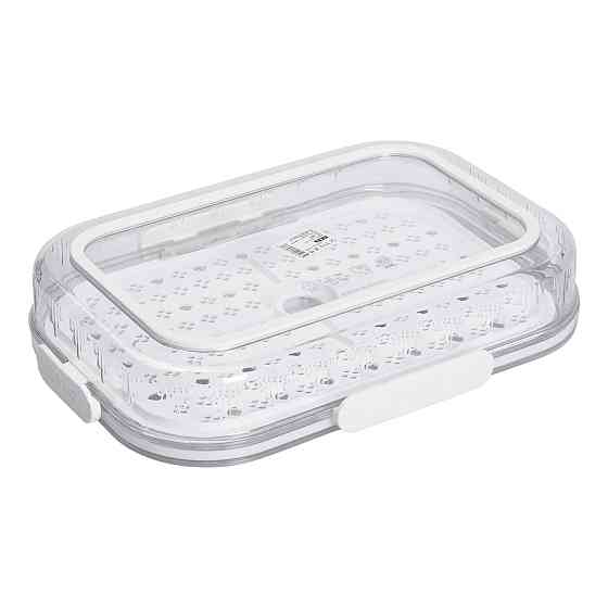 Yiwu Контейнер для їжі пластиковий 32.5х22.5х6 см Білий HP-27-6 Київ