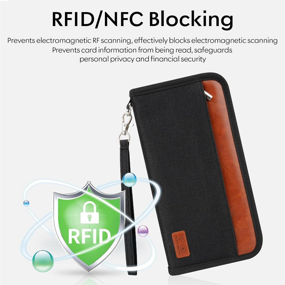 Клатч-портмоне с защитой карт и 17 отделениями Киев - изображение 9