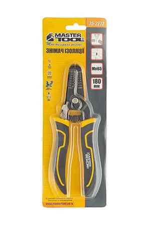 MASTERTOOL Знімач ізоляції мультифункціональний MASTERTOOL 0.3-6.0 мм² Mn65 75-2273 Коломия