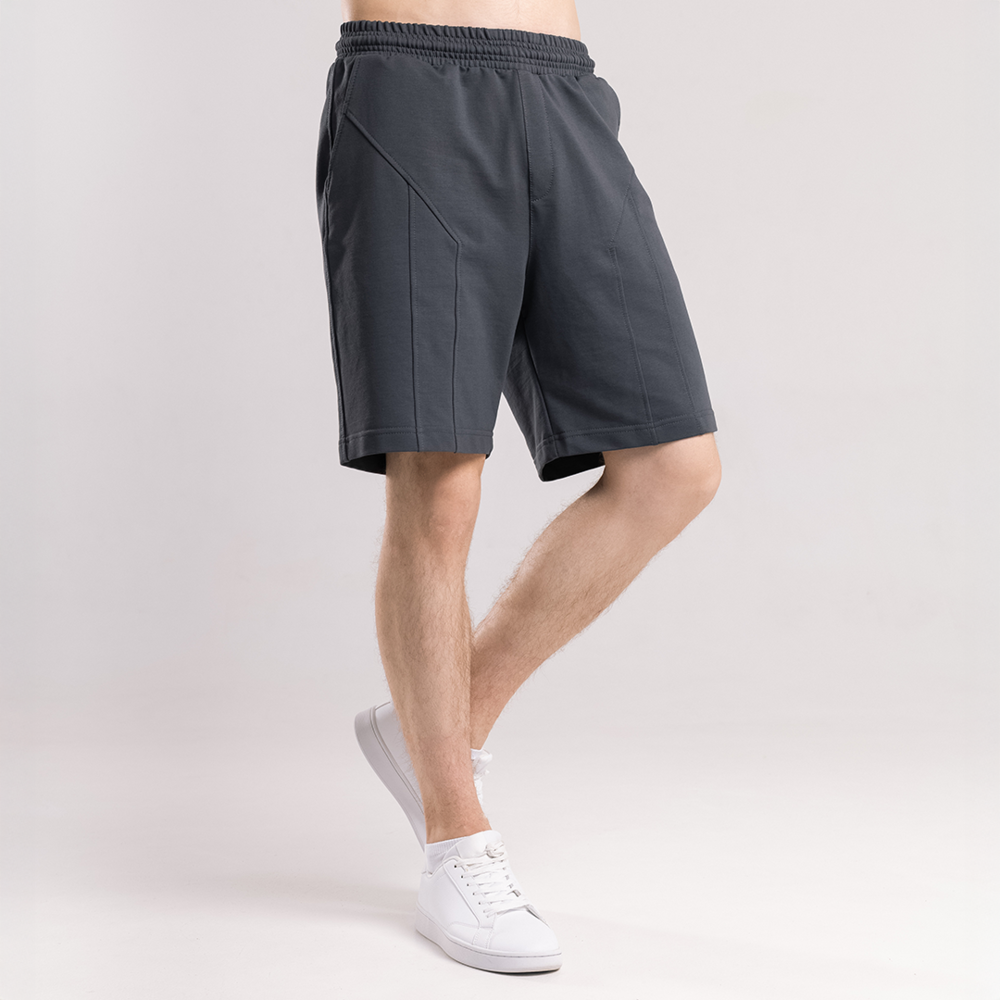 Чоловічий літній комплект шорти і футболка чорний Pobedov Barel Київ - фото 7