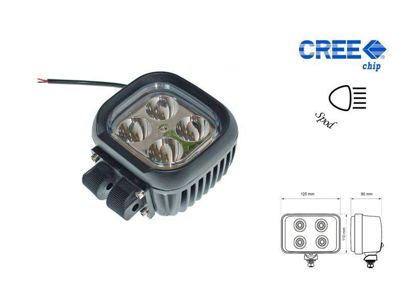 Фара додаткового світла 23T - 40W / Spot спрямований промінь світла кут свічення 30° вольтаж 12-24V Харків - фото 1