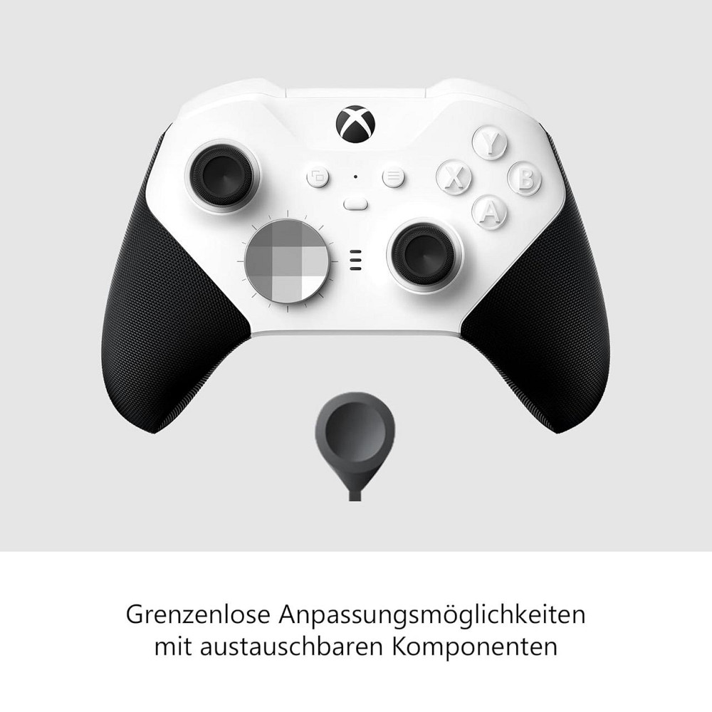 Геймпад Xbox Elite Wireless Controller Series 2 Core Edition, бездротовий контролер для Xbox Series X|S, Xbox One, ПК чорно-білий Київ - фото 2