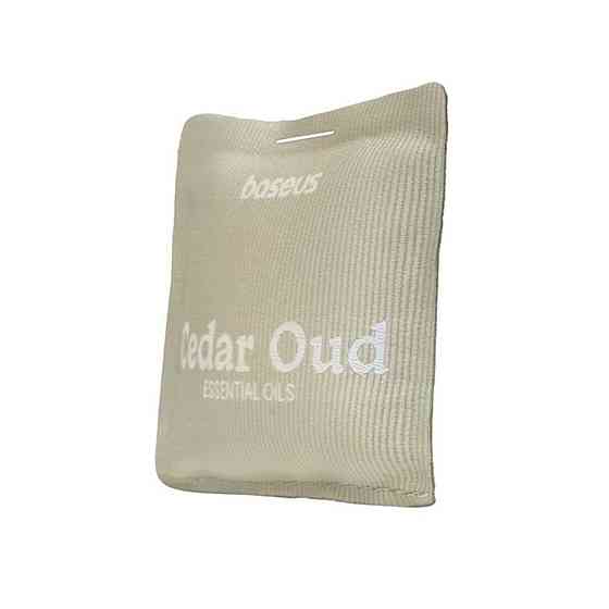 Автомобильный освежитель воздуха Baseus Margaret Series Car Air Freshener (Cedar Oud) Frosted Gray Ковель