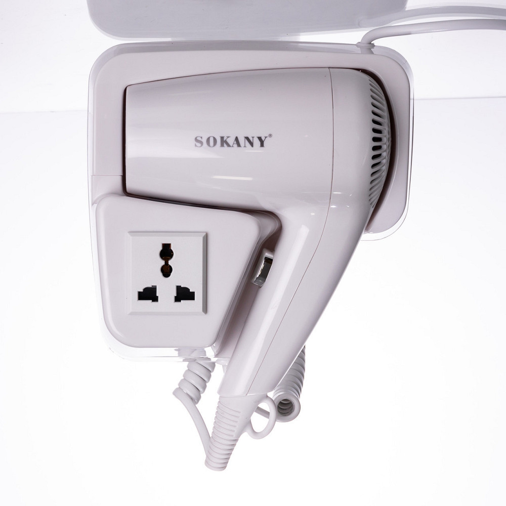 Настенный фен для волос SK-CF-2217, 1200 Вт, белый Киев - изображение 7