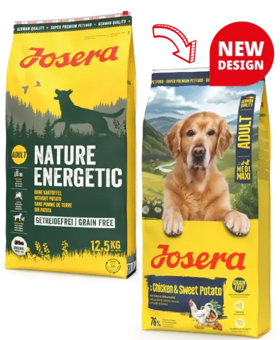 Сухой корм Josera Chicken&Sweet Potato Adult Medi/Maxi (Nature Energetic) беззерновой корм для активных собак, 12.5 кг Винница - изображение 4